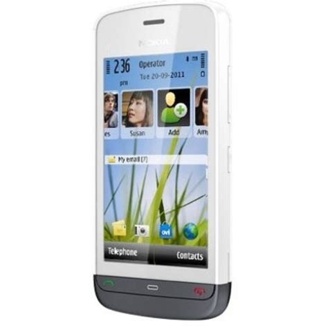 The Best Mobiles The Best Price Nokia C5 05 White And Grey Buy