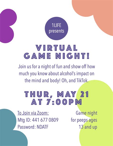 Virtual Game Night Northport East Northport Community