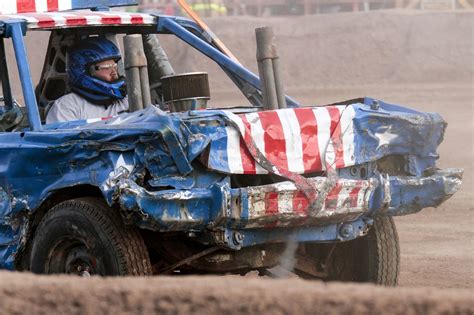 Download Free Photo Of Demolition Derby Cars Crash Wreck Derby