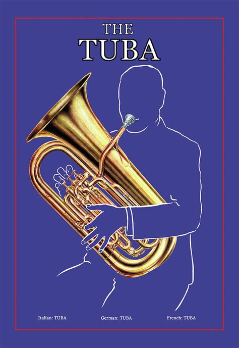 The Tuba Painting By Unknown Fine Art America