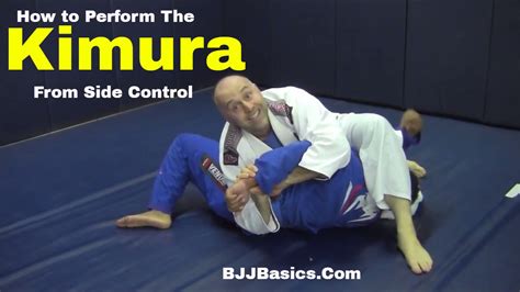Bjj Basics Kimura From Side Control Youtube