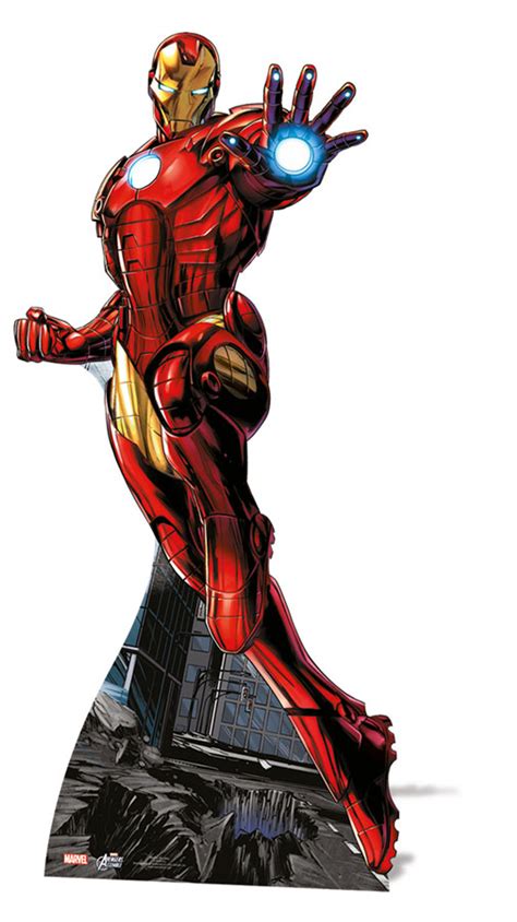 Iron Man Official Lifesize Marvel Avengers Cardboard Cutout