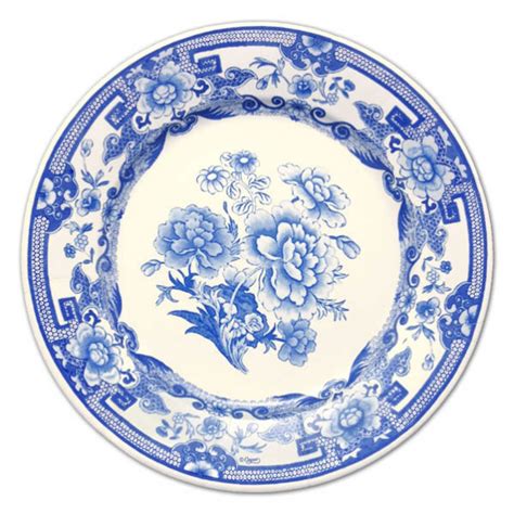 Blue And White China Paper Dinner Plates Paperstyle