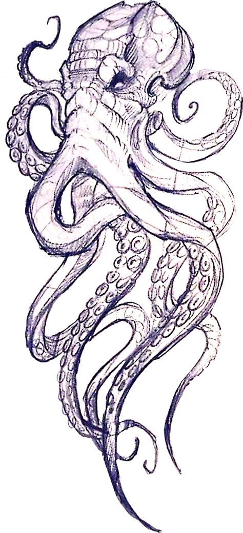Pin By Captainn Chankhana On Tattoo Inspiration Octopus Tattoo Design