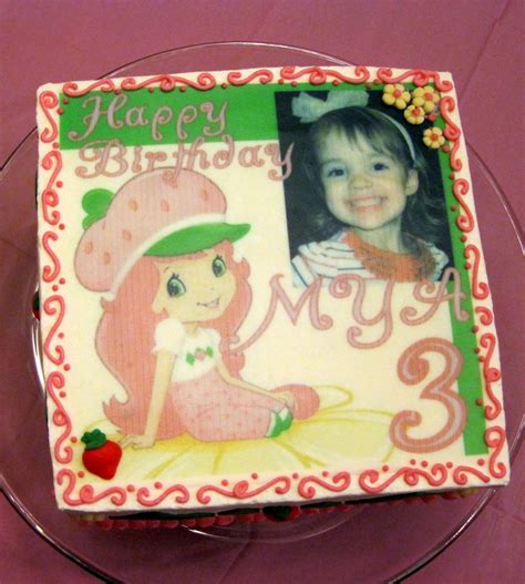Custom Cakes By Stef Strawberry Shortcake Edible Pictures
