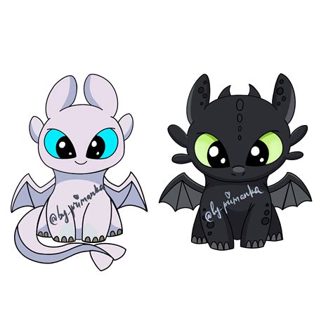 For kids & adults you can print how to train your dragon or color online. PNG Toothless & Light fury, How to train your dragon ...
