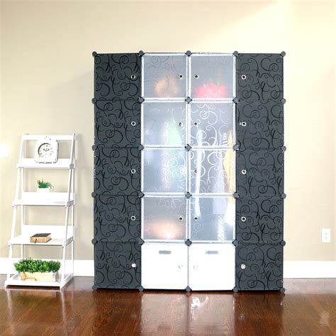 Buy Unicoo Multi Use Diy Plastic 20 Cube Organizer Bookcase Storage