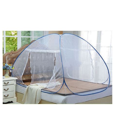 Asp Healthcare Double Bed Folding Mosquito Net Blue Buy