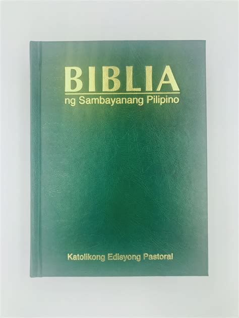 Biblia Ng Sambayanang Pilipino Katolikong Edisyong Pastoral Popular