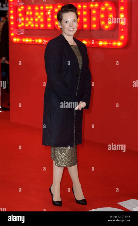 Olivia Colman Arrives For The World Premiere Of Cuban Fury At A