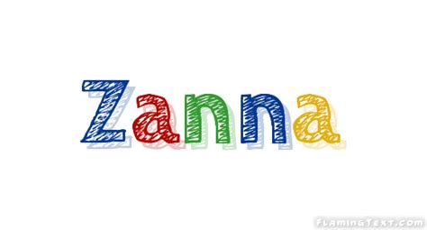 Zanna Logo Outil De Conception De Nom Gratuit à Partir De Texte