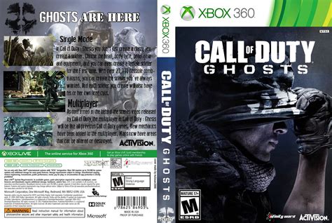 Call Of Duty Ghosts Xbox 360 Ultra Capas