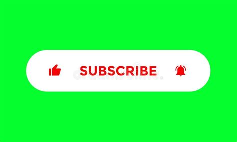 Like And Subscribe Button Vector Icon Set Collection Of Channel