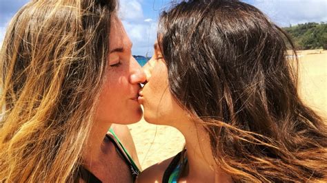 Lesbian Love In Hawaii Lgbt Couple Kauai Youtube