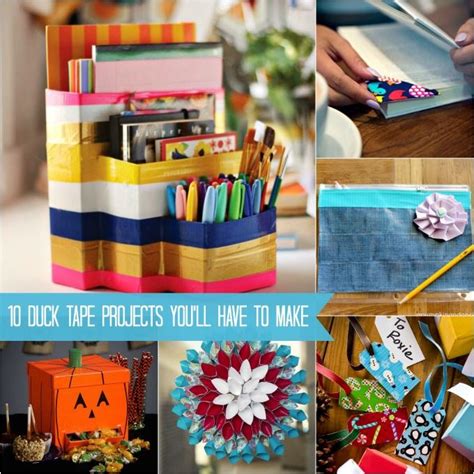 10 Duck Tape Projects Youll Be Sure To Love Mod Podge Rocks Duck