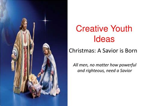 Ppt Christmas A Savior Is Born Powerpoint Presentation Free Download