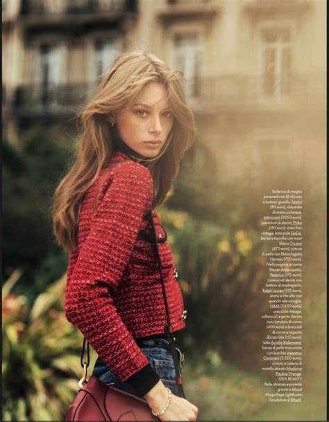 Lauren De Graaf For Elle Italia Oct21 Munich Models