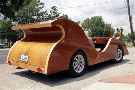 A Car Made Out Of Wood And Nicknamed Splinter Made Its Debut This