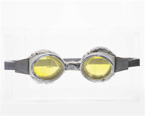 1940s fur lined goggles from general eyewear s historical collection general eyewear eyewear