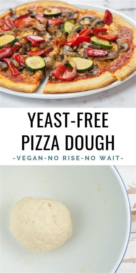 Yeast Free Vegan Pizza Dough Recipe Elephantastic Vegan