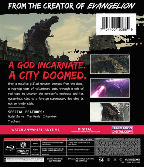 By default, the list is in chronological order for their japanese release with toho produced movies first. Shin Godzilla Movie Blu-ray
