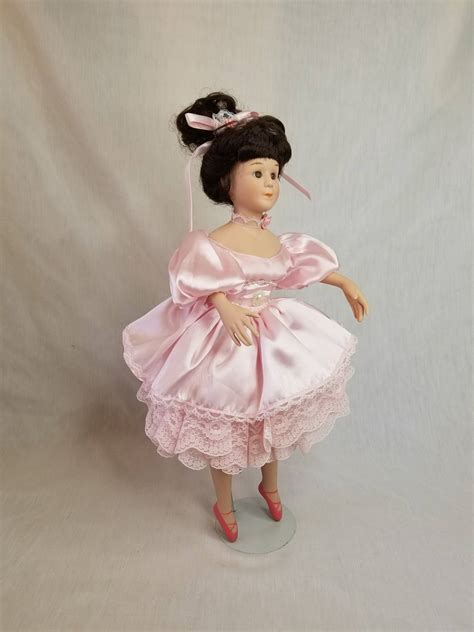 Porcelain Ballerina Ballet Dancer Doll ~ 17 Collectible Doll ~ No Coa