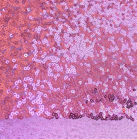 Pink Sequin Fabric Rose Pink Full Sequins Fabric Pink Sequin Etsy Canada