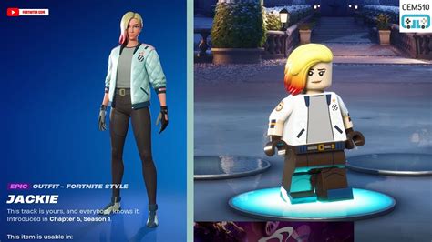 How To Unlock Jackie Outfit For Free In Fortnite Youtube