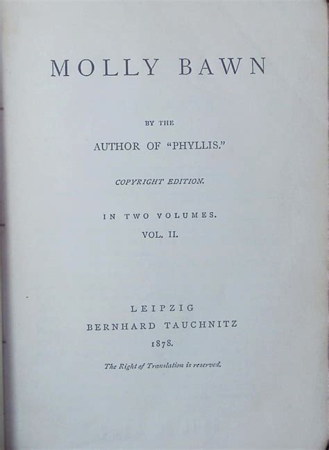 Molly Bawn 2 By Hungerford Margaret Wolfe 1878 Antiquariat