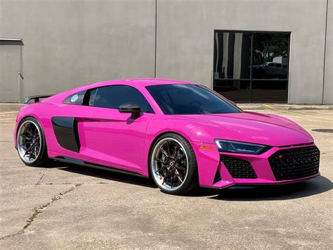 Traffic Purple 2020 Audi R8 Preserves Limited Edition Paint With Xpel