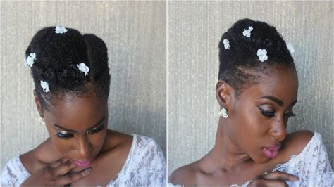Short Natural Hair Wedding Hairstyles Lovely And Dazzling Straight