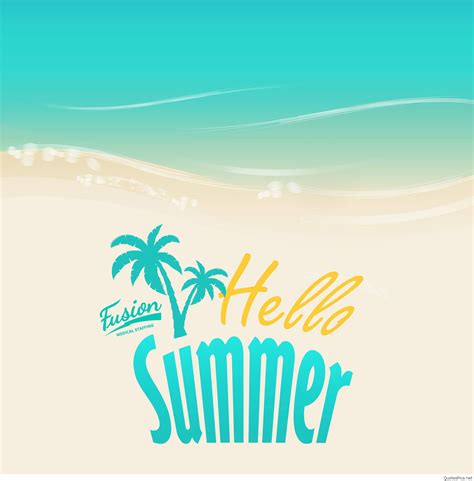 hello summer beach wallpapers wallpaper cave