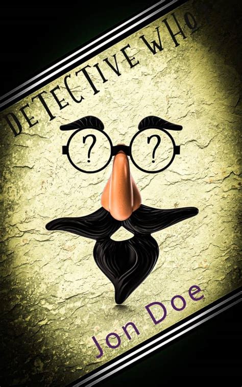 Detective Who The Book Cover Designer