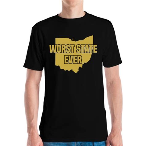 Ohio Worst State Ever Shirt Etsy