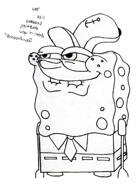 Easy Way To Draw Spongebob How To Draw Mr Krabs From Spongebob