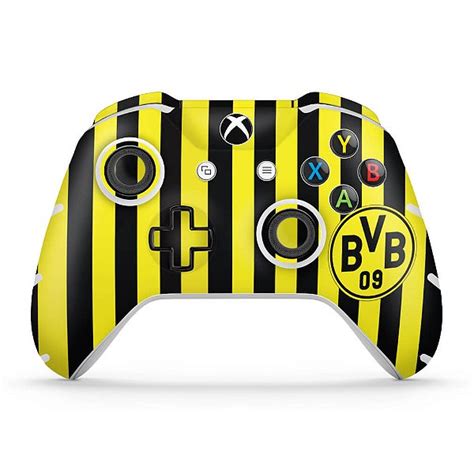 Skin Xbox One Slim X Controle Borussia Dortmund Bvb 09 Pop Arte Skins