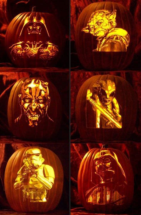 20 Easy Star Wars Pumpkin Carving Patterns