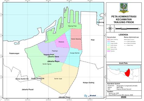 peta kelurahan jakarta utara pics