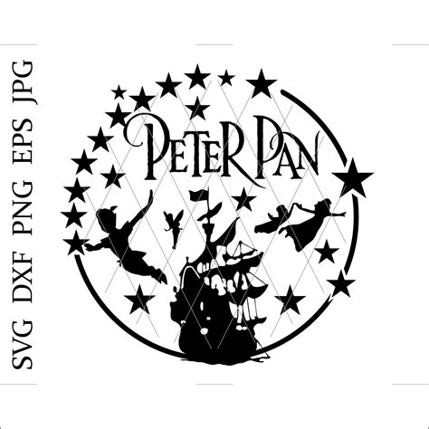 Detail Peter Pan Pirate Ship Silhouette Koleksi Nomer