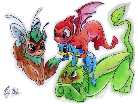 Here's some REALLLYYYY old Neopets art of my... - ~Neopets Nostalgia~
