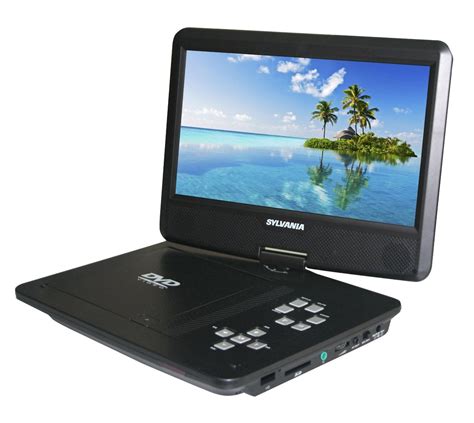 Sylvania Sdvd1048 10 Inch Portable Dvd Player 5 Hour Rechargeable
