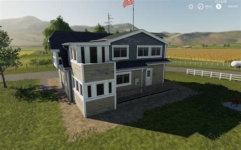 Farm House Placeable Residential House V LS Farming Simulator Mod LS Mod