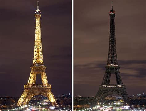 Eiffel Tower Goes Dark In Symbolic Move For Earth Hour World News Us News