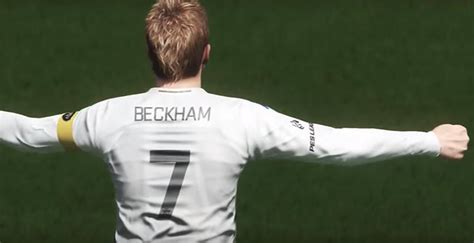 David Beckham Announced As Exclusive Pes 2018 Legend Footy Headlines