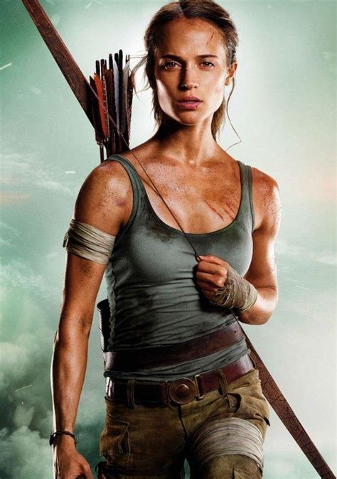 Lara Croft Alicia Vikander In Tomb Raider Lara Croft Tomb Raider Tomb Raider