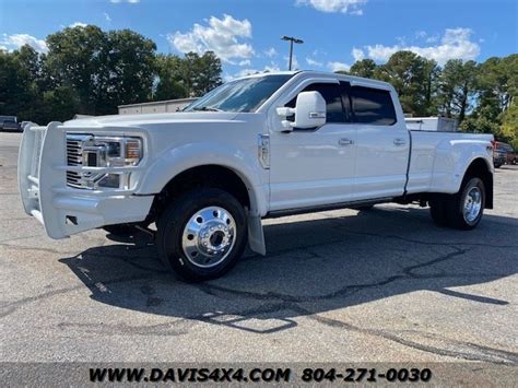 2020 Ford F 450 Super Duty Limited 4x 4 Diesel Dually Pickup