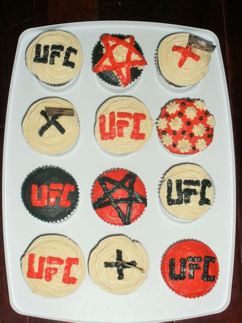 Ufc Cupcakes Ufc Birthday Pot Holders
