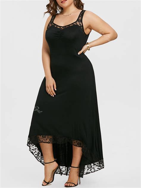 33 Off Plus Size High Low Party Maxi Dress Rosegal