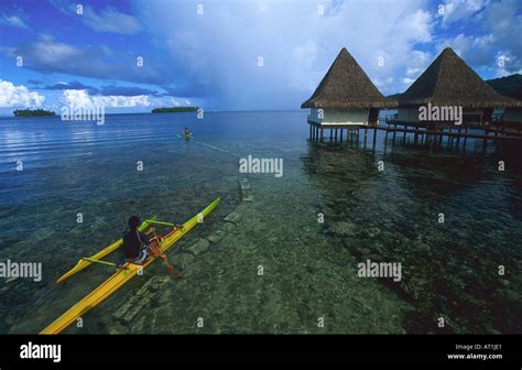 Raiatea Pearl Resort Raiatea French Polynesia Stock Photo Alamy