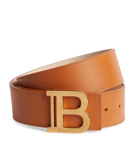 Leather B Belt